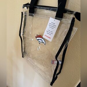 Denver Broncos Stadium Bag with Koozie NWT
